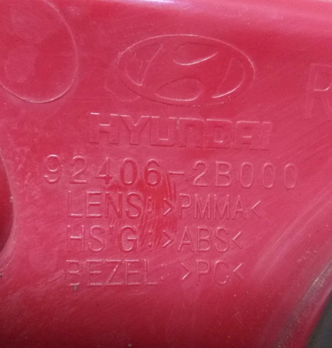 Lanterna Traseira Direita Hyundai Santa Fe 2009 924062b000