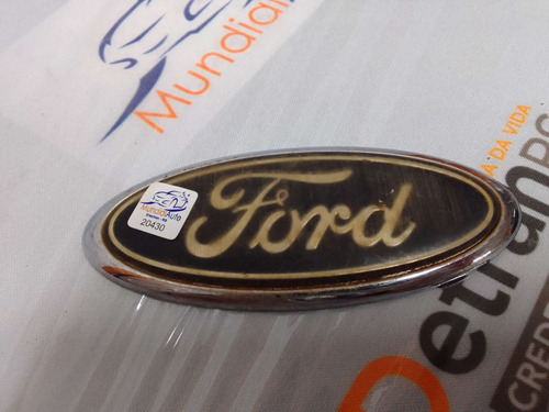 Emblema Tampa Traseira Ford Fiesta 02/14 20430
