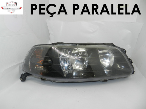 Farol Direito Máscara Negra Foco Duplo Paralelo Gol G3 99/08