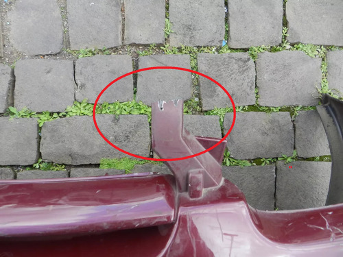Para-choque Dianteiro Gm Corsa Wind Classic 94/99 Detalhes