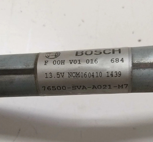 Motor Limpador Parabrisa Honda New Civic F00hv01016684