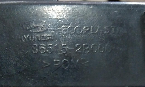 Guia Para-choque Traseiro Esquerdo Santa Fé 2010 C/ Detalhe
