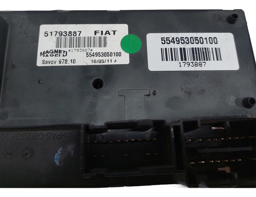 Módulo Body Computer Punto 1.4 Ano 2008 A 2013 Cód.51793887