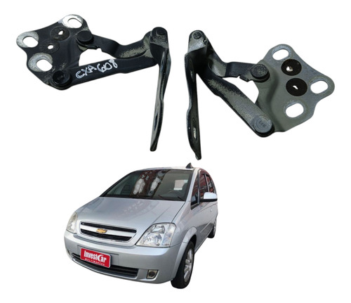 Par Dobradiça Capô Gm Meriva 2003 A 2011 (ap)