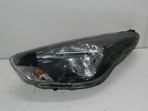 Farol Esquerdo Máscara Negra Ford Ka 18/21 Com Detalhe