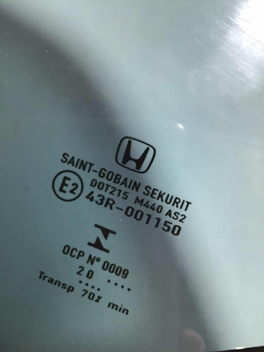 Vidro Fixo Traseiro Direito Honda Wr-v 15/22 22321*