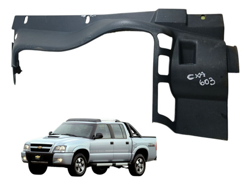 Acab. Inferior Capa Painel Gm S10 2001 A 2011 Com Dtl (ap)