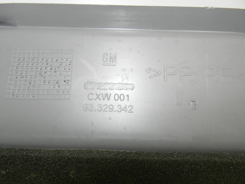Porta Objetos Soleira Direita Gm Zafira 2003 A 2006 93329342