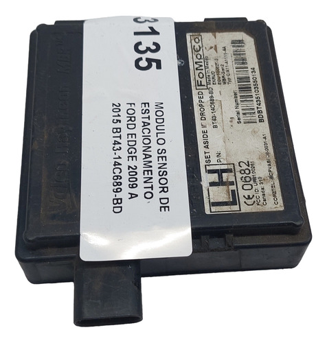 Modulo Sensor De Estacionamento Edge Ano 2009 Á 2015
