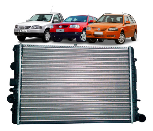 Radiador Wv Gol Parati Saveiro G2 G3 G4 Ap 1.6 1.8 2.0