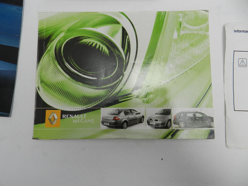 Manual Proprietário Auto-rádio Megane Gt Sedan 1.6 2.0 16v