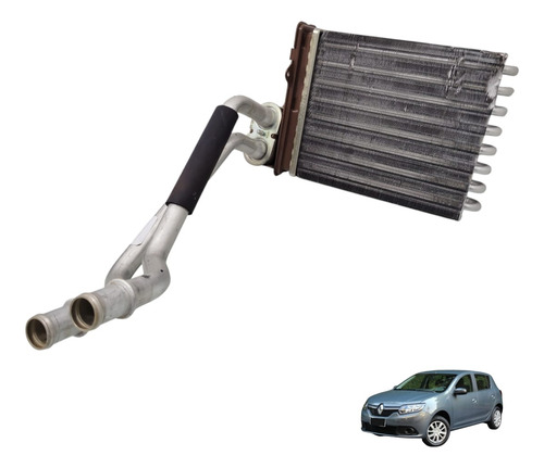 Radiador Ar Quente Interno Logan Sandero 2015 2018 Usado