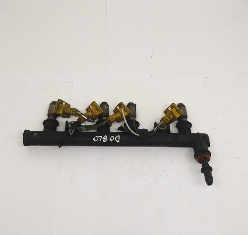 Flauta Com Bico Injetor Fiat Doblo Strada 1.4 Cu0012179
