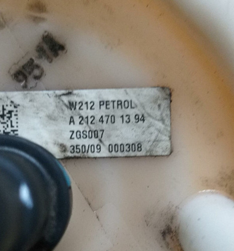 Bomba Combustivel Mercedes C180 C200 2010 A2124701394