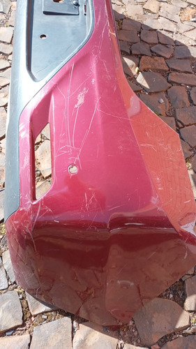 Parachoque Traseiro Prisma 2017/19 C Defletor C Sensor Origi