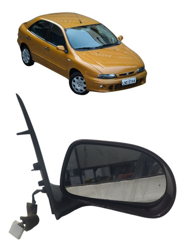 Retrovisor Lado Direito Fiat Brava 2000 (al)