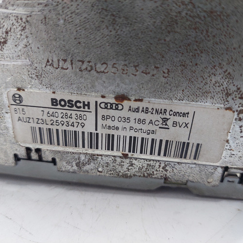 Rádio Original Audi A3 Ano 2009 A 2014 C/ Detalhe