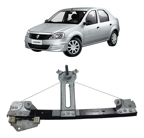 Máquina Vidro Traseira Direita Renault Logan 2009 (al)