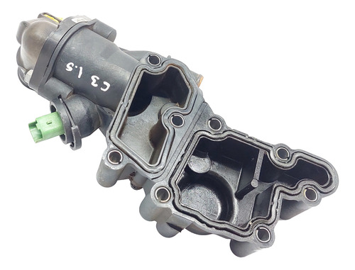 Carcaça Válvula Termostática C3 / 208 1.5 Flex 2013 A 2016