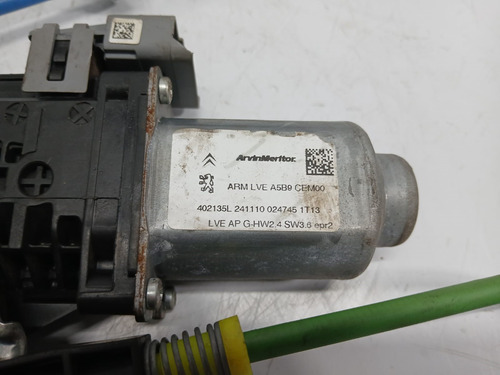 Maquina Vidro Dianteira Esquerda Citroen Aircross 2011 A 18