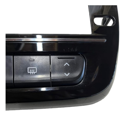Moldura Central Difusor Ar Botão Alerta Kwid 2023 2024