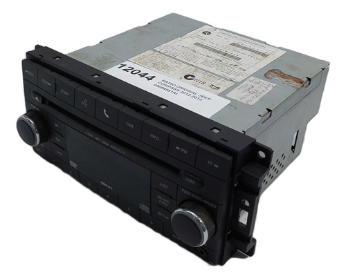 Rádio Cd Original Jeep Compass Ano 2012 2013