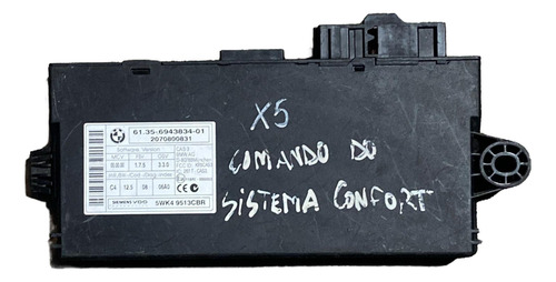 Modulo Conforto X5 2010 2011 2012 2013 2014 2015