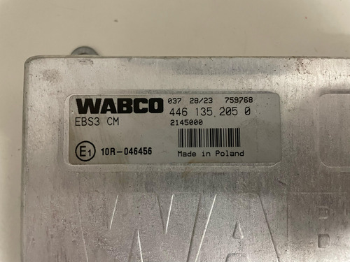 Módulo Ecu Ebs3 Wabco Xf Ftt 530 2024 - 4461352050