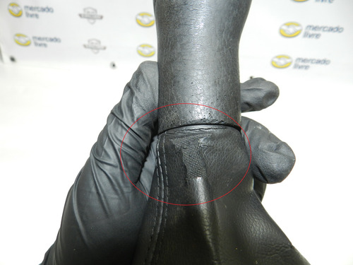 Manopla Coifa Alavanca Câmbio Gol Saveiro Parati G4 Detalhes