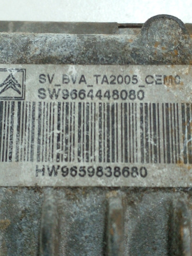 Módulo De Câmbio Citroen Xsara Picasso 9659838680 (vj)