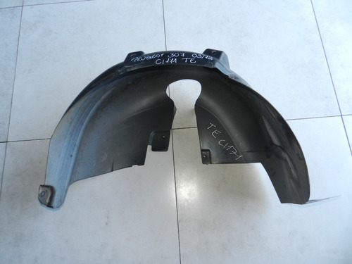 Para-barro Traseiro Esquerdo Peugeot 307 03/12 9634010380