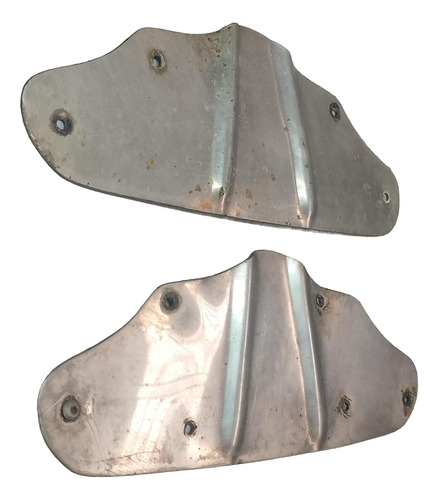 Par Aplique Reforco Borboleta Paralama Traseiro Vw Fusca
