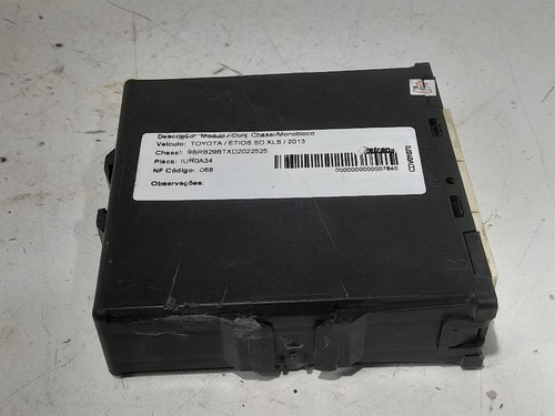 Modulo Injeção Toyota  Etios 1.5 2013 Az2755008240