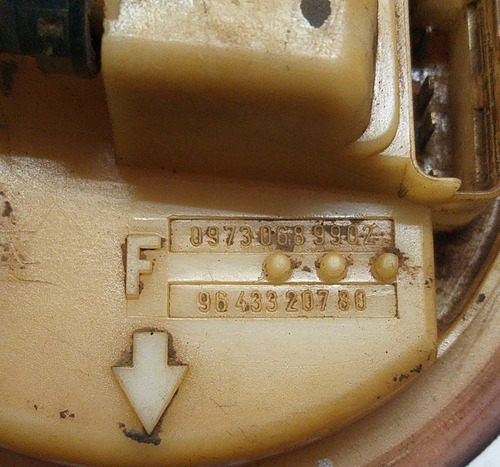 Bomba Combustível Elétrica Peugeot 206 1.6 2003 9643320780