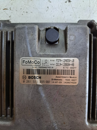 Ki Code Modulo Injeção Ford Fusion 2.0 16v 4x4 Titanium 2015