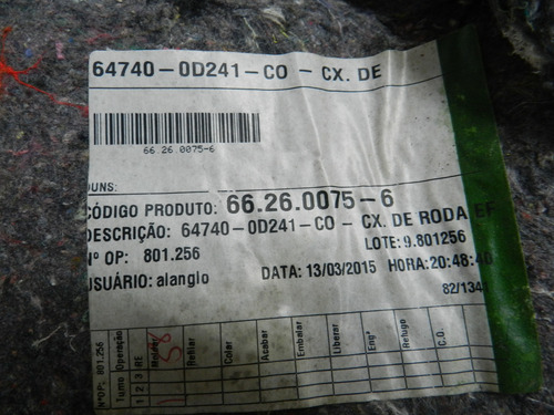 Forro Lado Esquerdo Porta-malas Toyota Etios 12/18 662600756