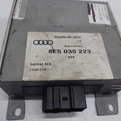 Modulo Amplificador Do Som Audi A4 Ano 2002 A 2006