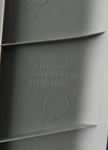 Moldura Coluna Traseira Direita Gm Cobalt 12/19 94774848