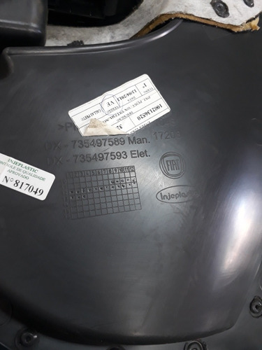 Forro Porta Traseira Direita Vidro Elet Novo Palio 14772*