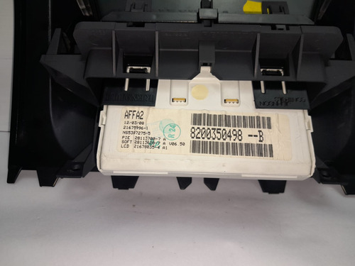Computador Bordo Com Moldura Megane Grand Tour 06/13