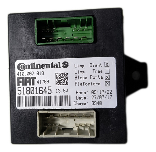Modulo Conforto Fiat Palio Strada Gran Siena 51801645