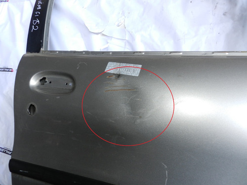 Porta Dianteira Direita Fiat Siena Palio 4p 97/03 C/ Detalhe
