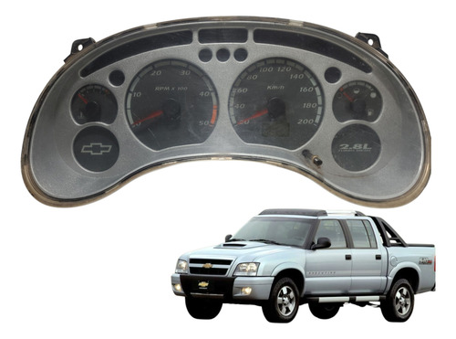 Painel Instrumento Gm S10 2.8  2001 A 2011 (al) 880482015