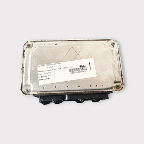 Módulo Injeção Vw Fox 1.6 8v 2003 A 2010