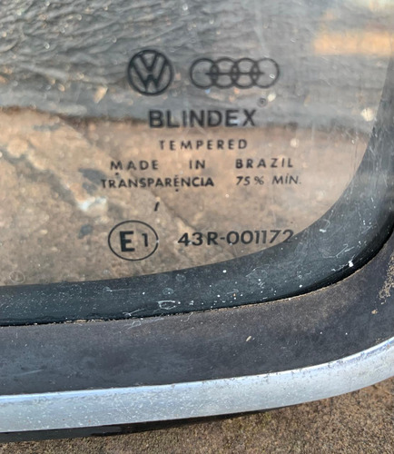 Vidro Vigia Vw Gol Chaleirinha 1986 Original