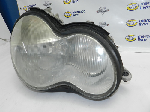 Farol Lado Direito Mercedes-benz C180k C200 2001 A 2006