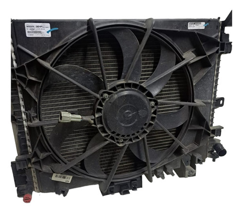 Conjunto Kit Radiador Nissan March 1.0 3cc 2016 2017 2018