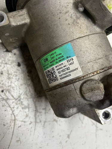 Compressor Ar Condicionado Spin 2022 2023 52165782 Original