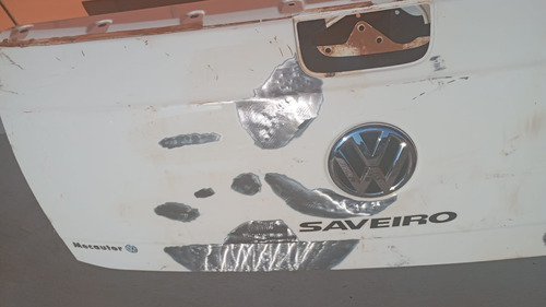 Tampa Traseira Saveiro G5 G6 3 Furos Original  Recup 25812