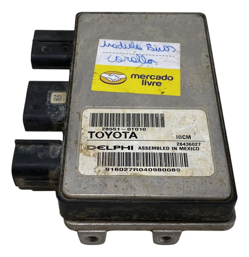 Módulo Central Bicos Toyota Corolla 15 Até 19 285510t010